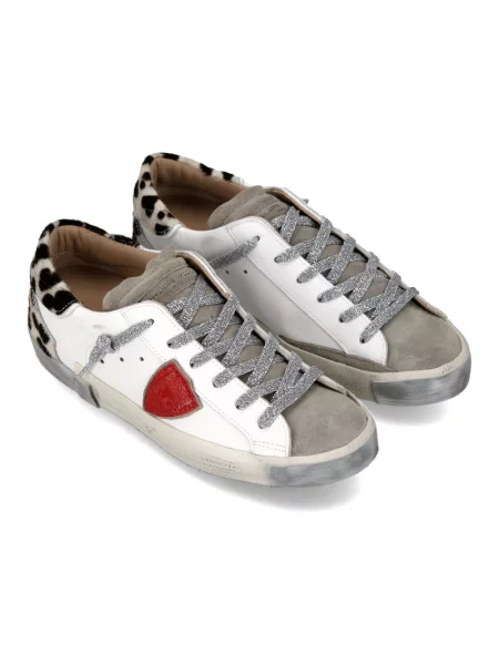 Buty do tenisa Philippe Model skórzane do tenisa białe