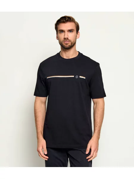BOSS BLACK Tricou C-Taut 41 negru