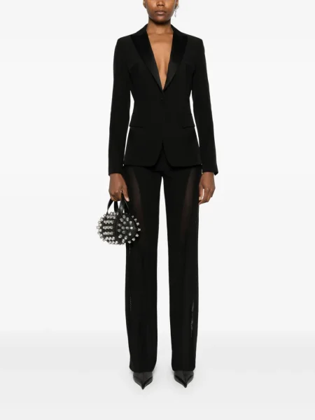 Pantaloni Philipp Plein plasă negru