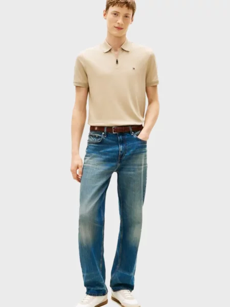 Поло Tommy Hilfiger бежеве