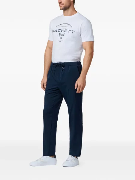 Pantaloni Hackett London cu cordon albastru