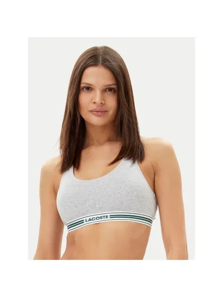 Lacoste Melltartó felső szürke