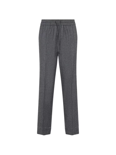 Pantaloni Brioni cu cordon gri