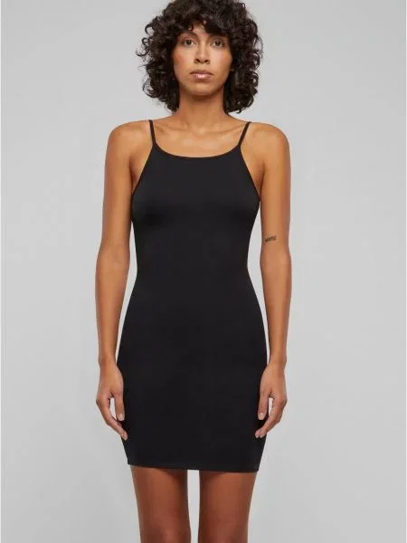 Rochie Urban Classics din jerseu de costum negru