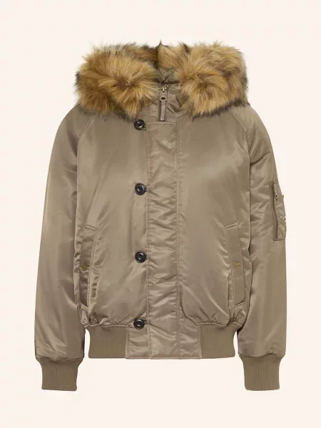 Kurtka funkcyjna o kroju comfort fit w stylu bomberki model Hugo khaki