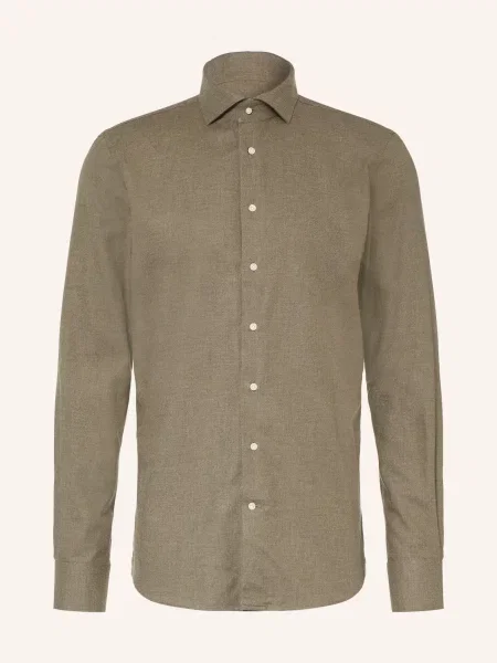 Profuomo Košile Slim Fit zelená
