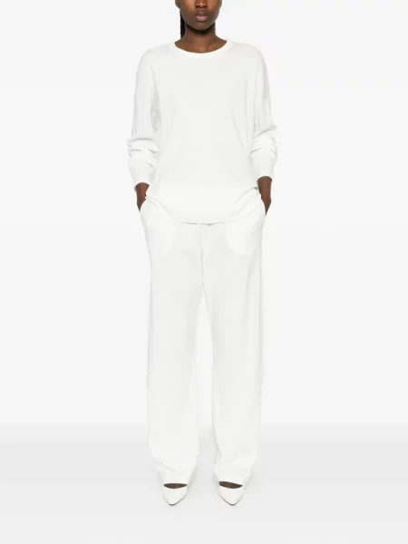 Pantaloni The Row alb