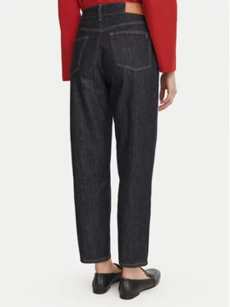 Tommy Hilfiger Džinsai Jackie Tamsiai Tapered Fit mėlyna