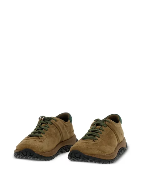 Маратонки Birkenstock с връзки с дантела кафяво