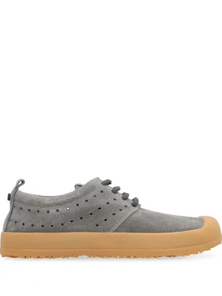 Sneakerși Volta din piele de căprioară gri