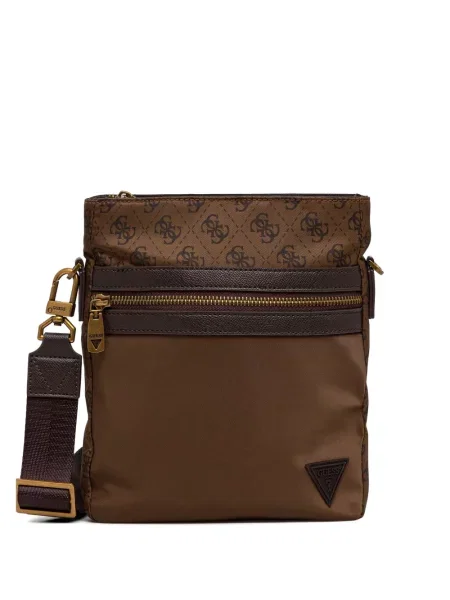 Geantă crossbody Guess maro