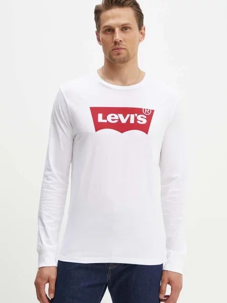 Levi's Majica dugih rukava bijela
