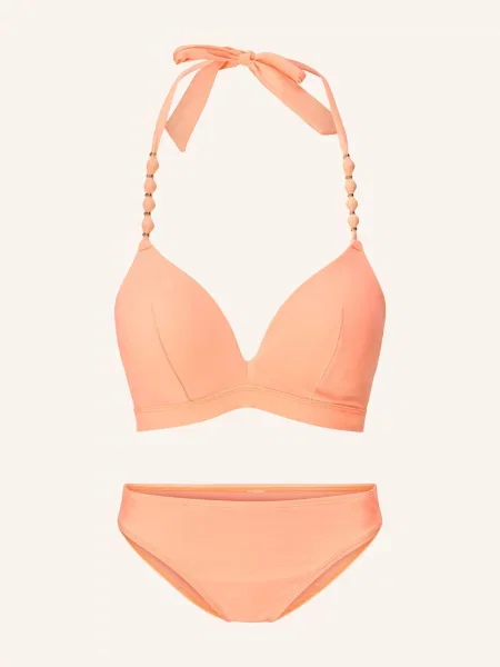 Lingadore Zestaw Bikini Z Wyściełanymi Miseczkami Typu Triangle orange pomarańczowe