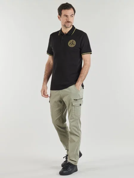 Versace Jeans Couture Tricou auriu negru