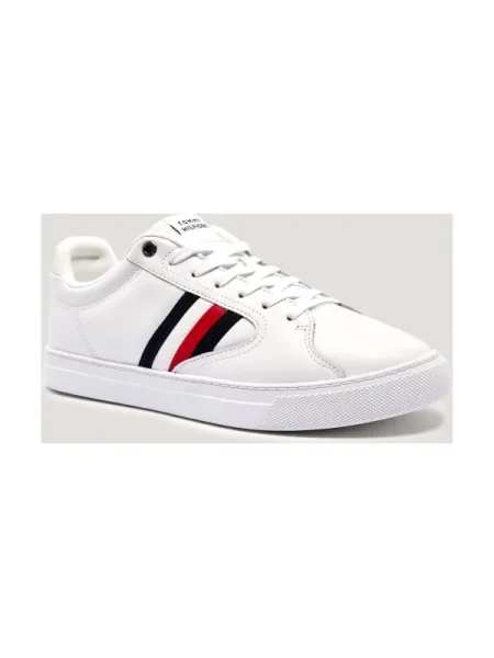 Tommy Hilfiger Sportcipők Icon Court Stripes fehér