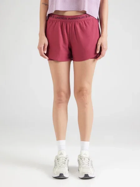 UNDER ARMOUR Športové nohavice Play Up burgundská