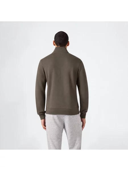 Mikina na zips Champion hnedá