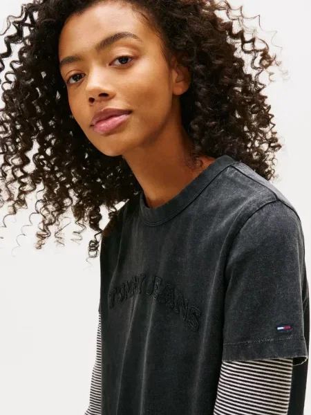 Футболка Tommy Jeans черная