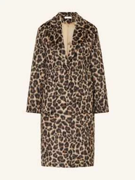 Darling Harbour Płaszcz Ze Sztucznego Futra braun brązowe