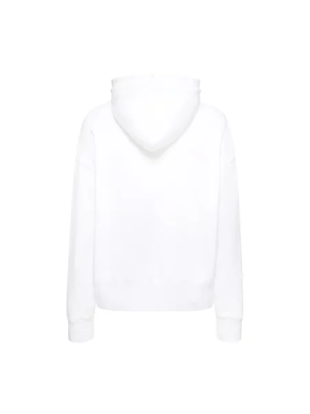 Bluza z kapturem Palm Angels z kapturem biała