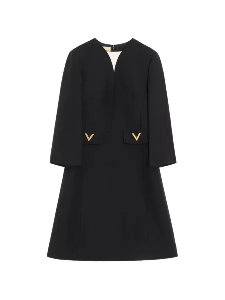 Rochie Valentino Garavani din crep negru