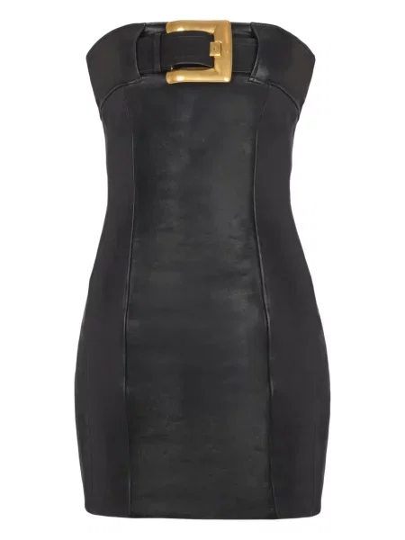 Rochie Balmain cu cataramă de costum negru