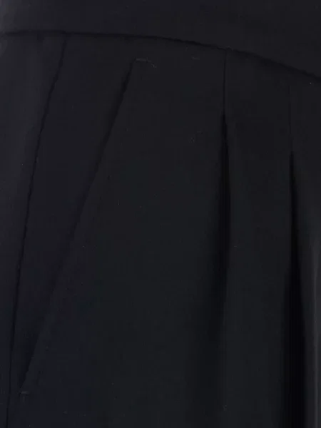 Pantaloni scurți Max Mara negru