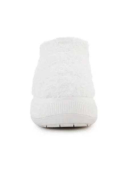 Pantofi Puma din piele de căprioară slip-on teddy alb