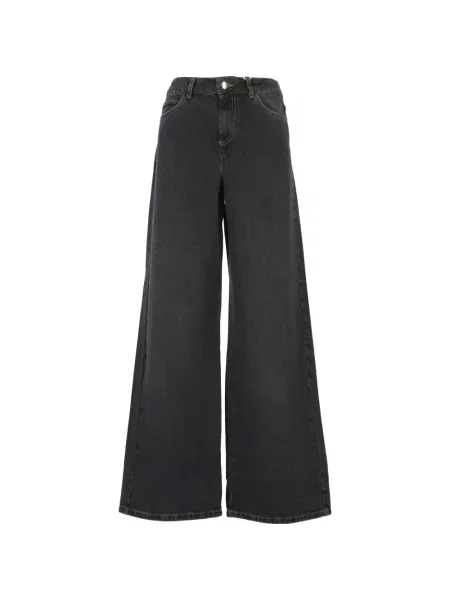 Blugi cu picior larg Marella negru