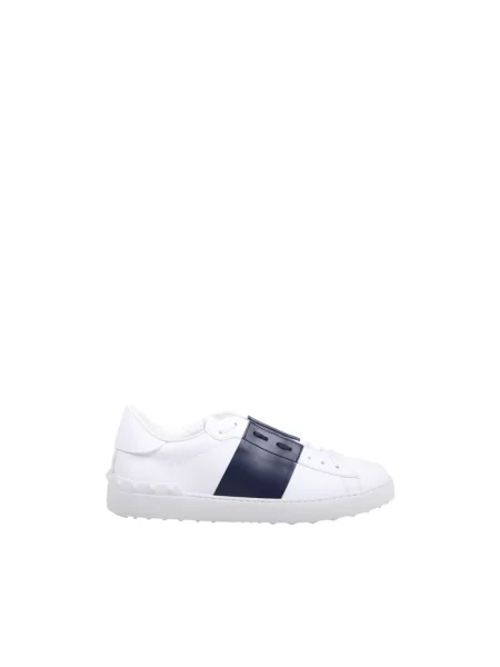 Lniane sneakersy Valentino Garavani białe