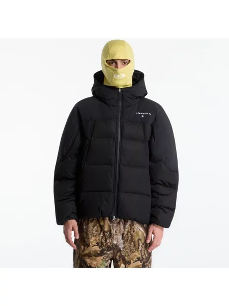 Jacheta Jordan Flight Mountainside Puffer Jacket Black/ Celery/ Bright Citron M negru