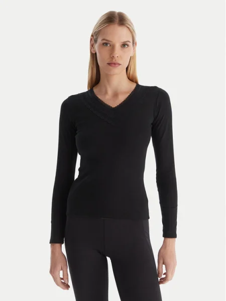 Ysabel Mora Lenjerie de corp termoactivă partea de sus negru