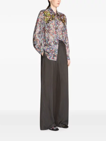 Cămașă Dries Van Noten albastru