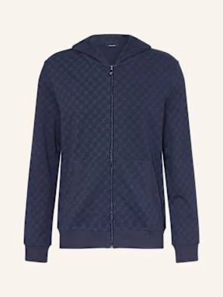 Joop! Bluza Rozpinana Rekreacyjna blau granatowa