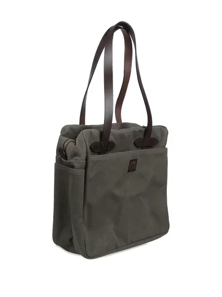 Geantă Filson din țesătură twill verde