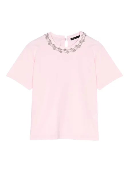 Tricou Maje scurt roz