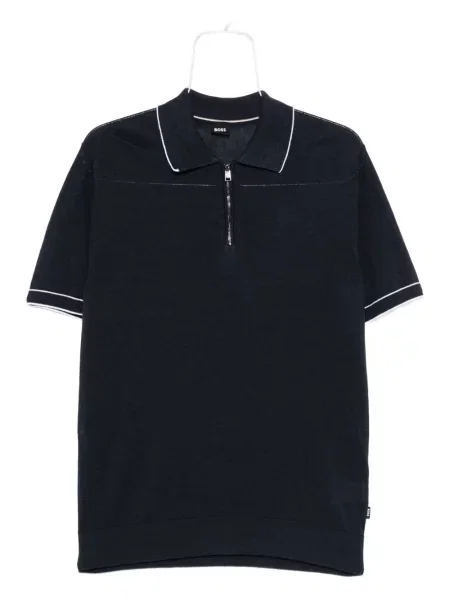Tricou polo Boss de in albastru