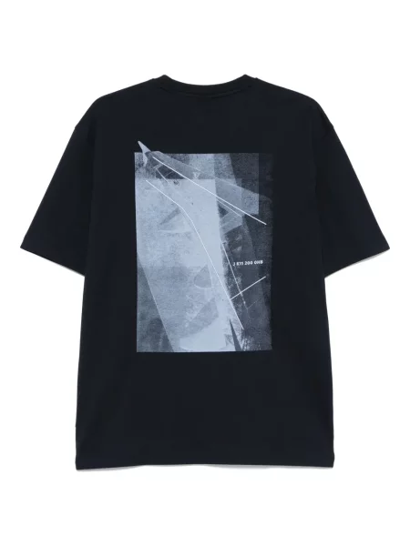Tricou Boss cu imagine albastru