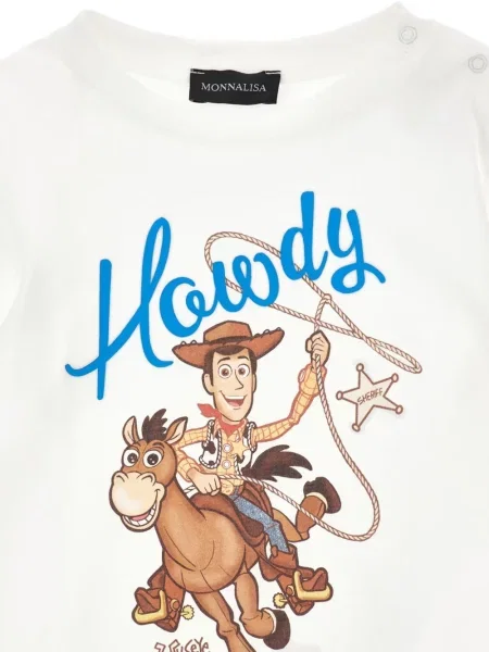 Dětské tričko Monnalisa bílé