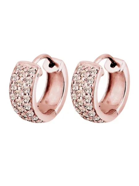 ELLI Uhani rožnato zlata