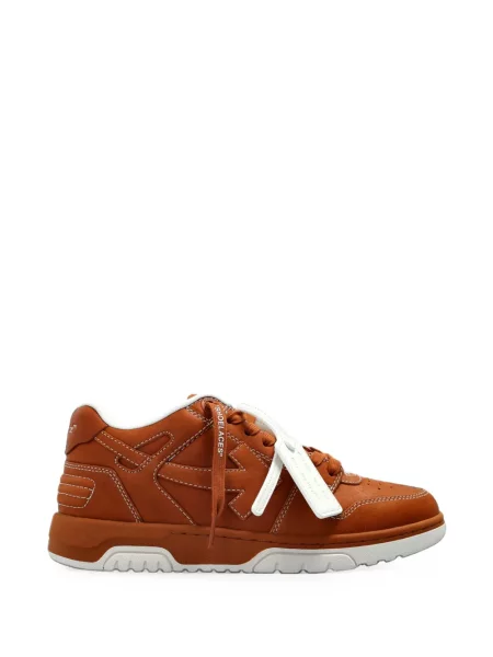 Sneakerși Off-white business alb