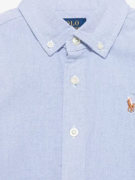 Koszula dziecięca Polo Ralph Lauren niebieska
