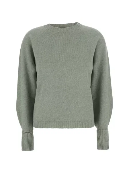 Pulover Twinset de lână verde