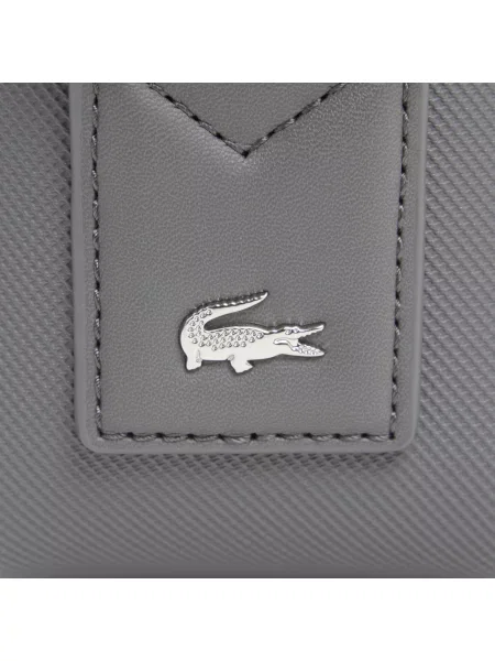 Lacoste Torba Reporterska Langon Petit Piqué szary