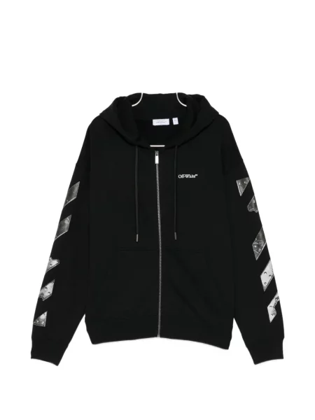 Hanorac cu glugă Off-white alb