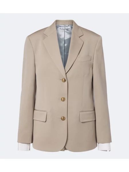 Sacou Acne Studios de lână bej