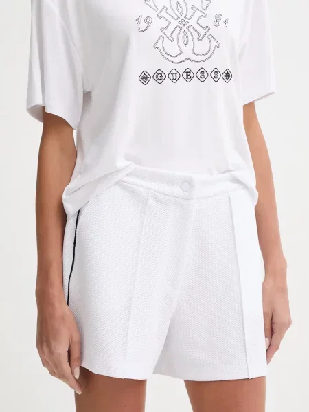 Guess szorty SARAH białe