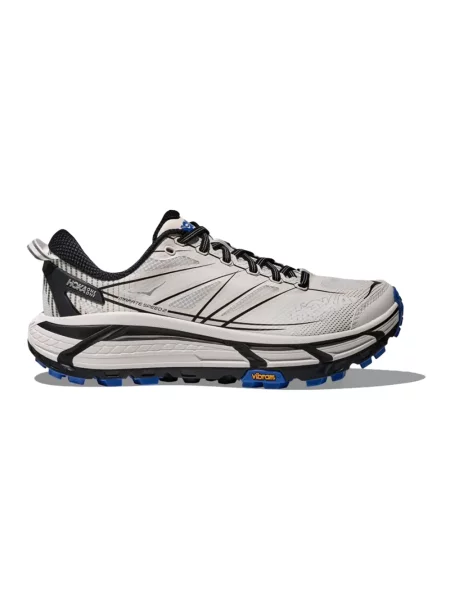 Sneakersy Hoka One One sznurowane koronkowe szare