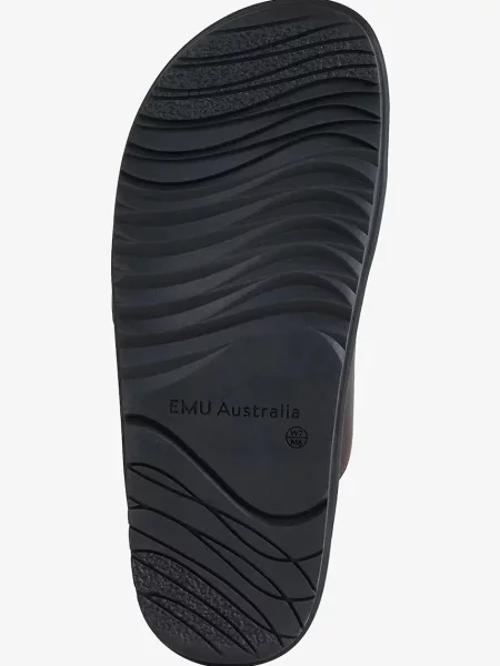 Кожаные мюли Emu Australia с янтарем
