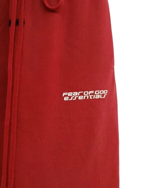 Παντελόνι Fear Of God Essentials κόκκινο
